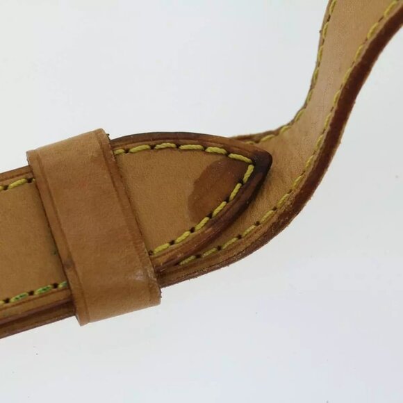 LOUIS VUITTON Adjustable Shoulder Strap Leather 31.1""-37.8"" Beige Auth - Picture 6 of 11